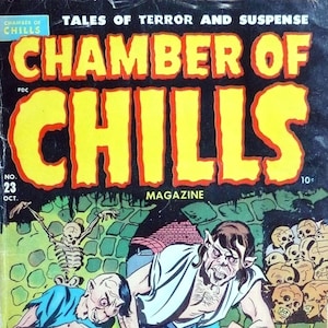 Vintage Horror Comic-Buch-leere Anmerkungs-Karte Feiertags-Geburtstags-handgefertigte danke Postkarte