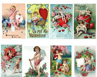 Victorian Valentine Cards Etsy