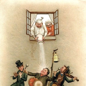 Ik wens u een vrolijke kerst Vintage kerstseizoenen groeten vakantie Yule kaarten dank u verjaardag