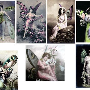 Proscenium Presents My Fairy Ladies Card Collection 10 Blank Cards Birthday Halloween Holiday Thank You