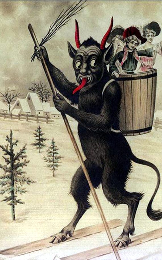 Krampus Christmas Cards 