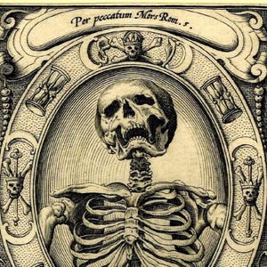 Collezione di biglietti Memento Mori 10 design vuoti Compleanno Halloween Laurea Grazie Guarigione