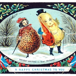 Odd Victorian Holiday Cards Handmade Vintage Images Set of 10 Christmas ...