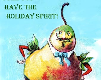 Holiday Odd Vintage Christmas Seasons Greetings Holiday Yule Cards Thank You Birthday