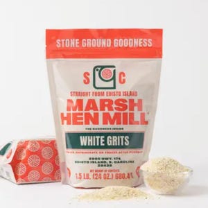 White Stone-Ground Grits Marsh Hen Mill
