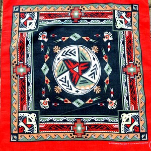 Native Vintage Bandana - Etsy