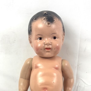Vintage 1930er Jahre 30er Jahre SELTENE Komposition Baby Doll