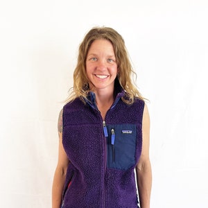 90s old激レアpatagonia velocity vest purple Vintage 1990s 90s Purple Patagonia Fleece Vest - Etsy