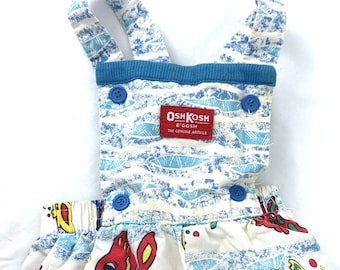 Mono enterizo de burbujas Oshkosh B'Gosh Oshkosh vintage de los años 90, súper raro, talla 24 meses.