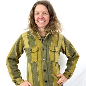 Fox Knapp Wool Shirt - Etsy