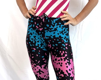 Leggings de spandex estilo vintage de los años 80 y 90 - De Hind