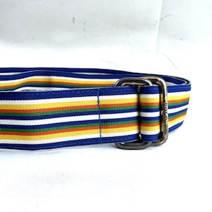 POLO RALPH LAUREN コットン メッシュ リングベルト(USA製） POLO RALPH LAUREN コットン メッシュ リングベルト(USA製） Polo