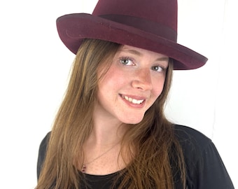 Vintage 1990s 90s Wool Formal Top Hat - Scala Godfather