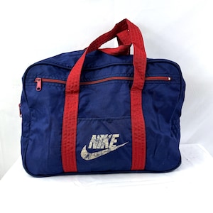Vintage 1970s 70s Nike Blue Red Duffle Gym Bag - Etsy