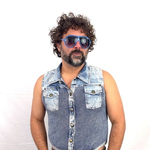 Pbj blues denim vest online