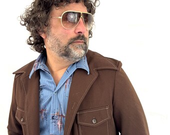 Vintage 1970s 70s Beau Brummel Sportswear Blazer Jacket Sports