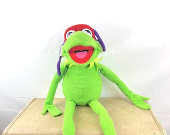 fuzzy kermit plush