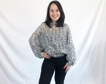 sequin sweaters