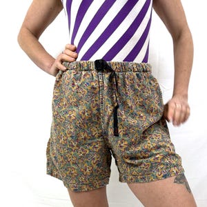 Vintage 1990s 90s Gramicci Hiking RARE Floral Cotton Climbing