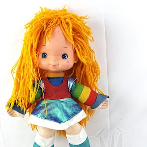 Vintage 1980s 80s Hallmark Mattel 1983 Rainbow Brite Doll
