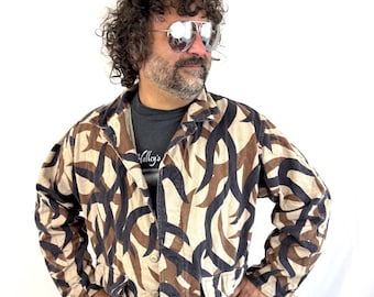 Vintage ASAT Hunting XL Tribal Camo Camouflage Flannel Shirt Trophy  Jacket Coat