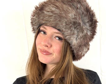 Vintage Genuine Tuscan Lamb Skin Fur Hat - Made in Italy - Etsy display picture 1