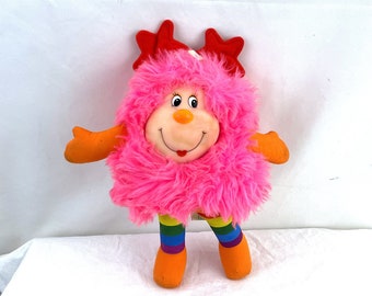 Vintage 80s Rainbow Brite Pink Sprite - Dee Lite