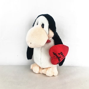 Giocattolo di peluche Opus vintage anni '80 del 1984 - Penguin Lust