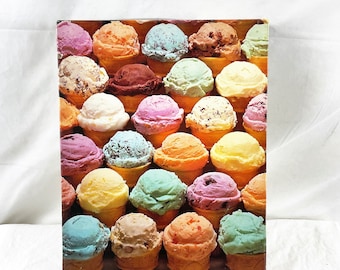 Vintage SPRINGBOK “Do Yourself A Flavor” Ice Cream Jigsaw Puzzle 500 pieces