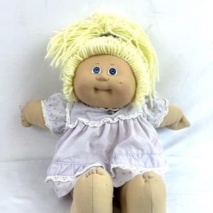 Bambola Cabbage Patch CPK vintage del 1985 - Giocattolo da collezione originale degli anni '80 della Appalachian Artworks, Inc. Coleco Baby
