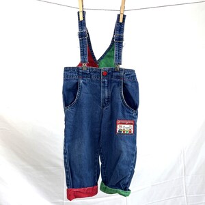 Vintage KIDS SIZE Rare Oshkosh Baby Osh Kosh B'gosh Onesie Denim