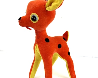 Sweet Vintage 1960s 60s Deer Figurine - Japan