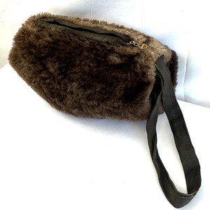 Vintage 50s 1950s Midcentury Real Animal Fur Hand Warmer Muff - Etsy