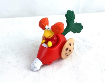 Juguete vintage de McDonald's Fraggle Rock, de 1988, con forma de coche vegetal - Jim Henson Toys