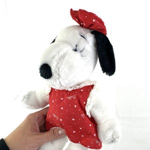 80er 1980er Mini Snoopy Belle Plüschtier