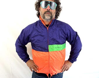 Vintage 1980s 80s Patagonia Anorak Pullover Nylon Jacket Coat