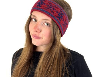 Murray Merkley Vintage Hand Knit Winter Wool Ski Hat  display picture 1