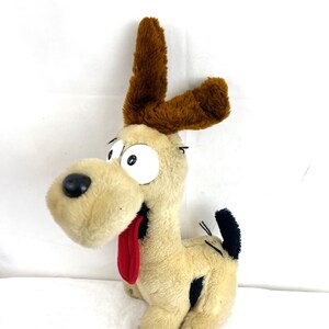 Vintage jaren 80/80 Odie pluche knuffeldier Garfield Dog