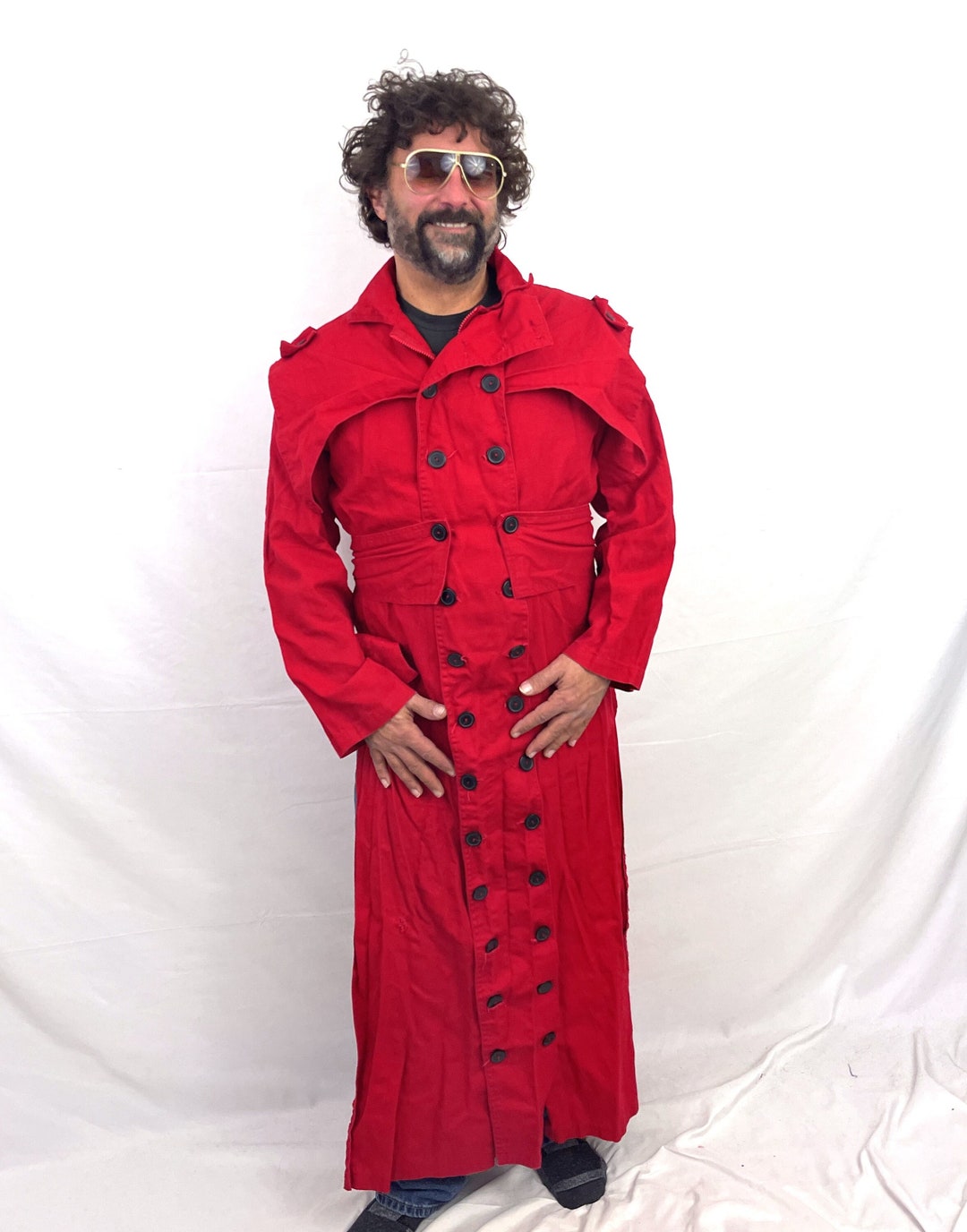 Vintage 90s 1990s Gothic Steampunk Rare Red Balls on FIRE Etsy