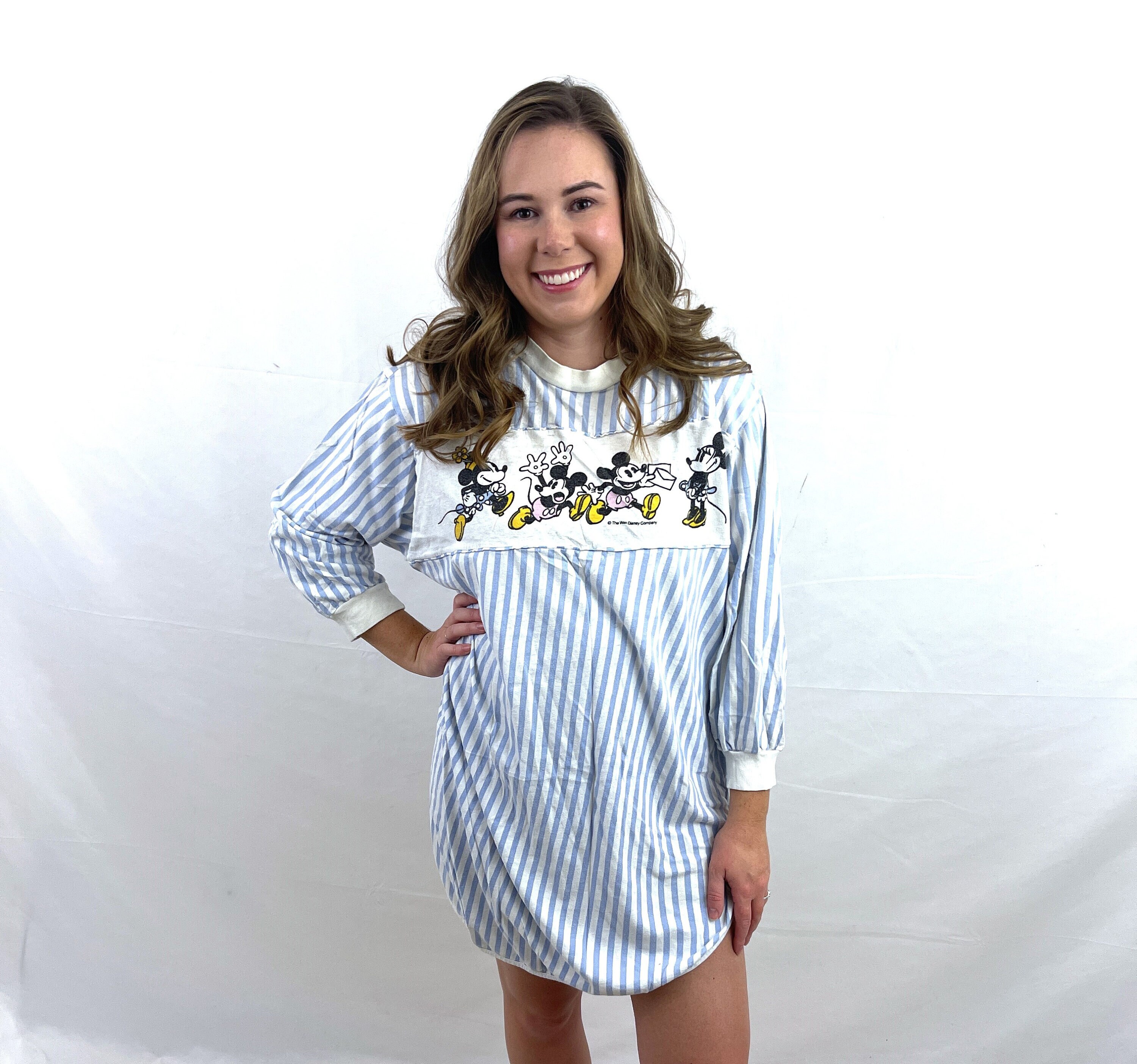 Mickey Night Gown Etsy