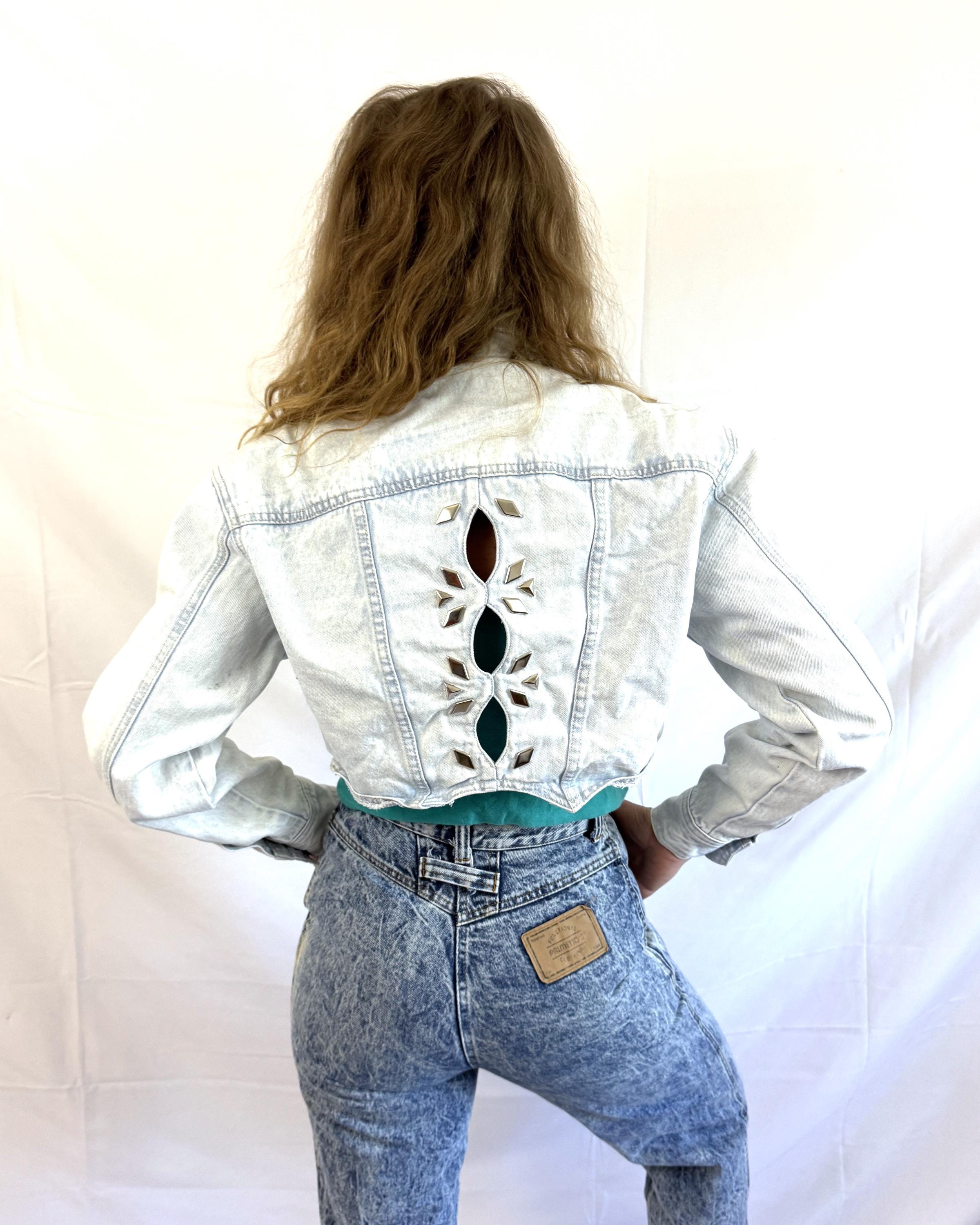 RARE Vintage 80s 1980s Cropped LA Gear Denim Jacket - Etsy
