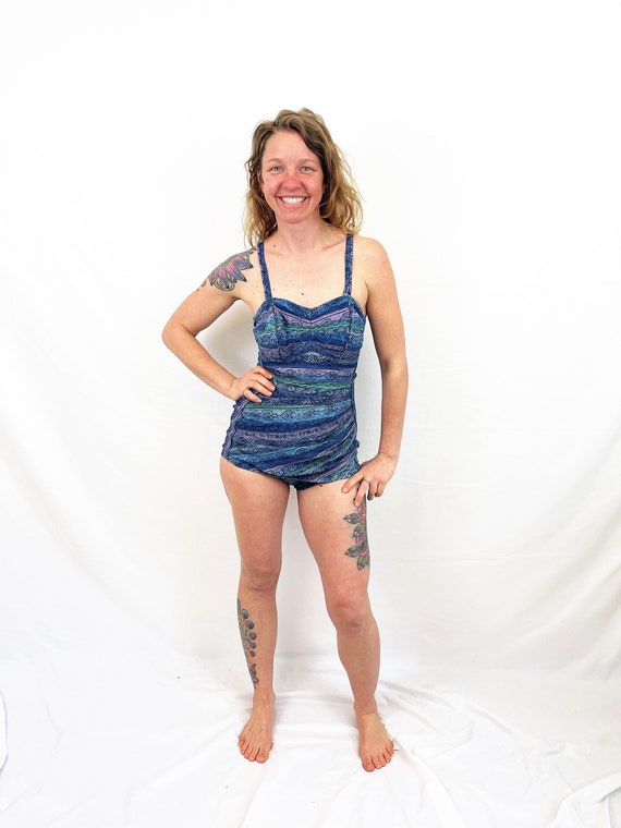 Amazing Vintage 1950s 50s Bombshell Tiki Romper C… - image 1