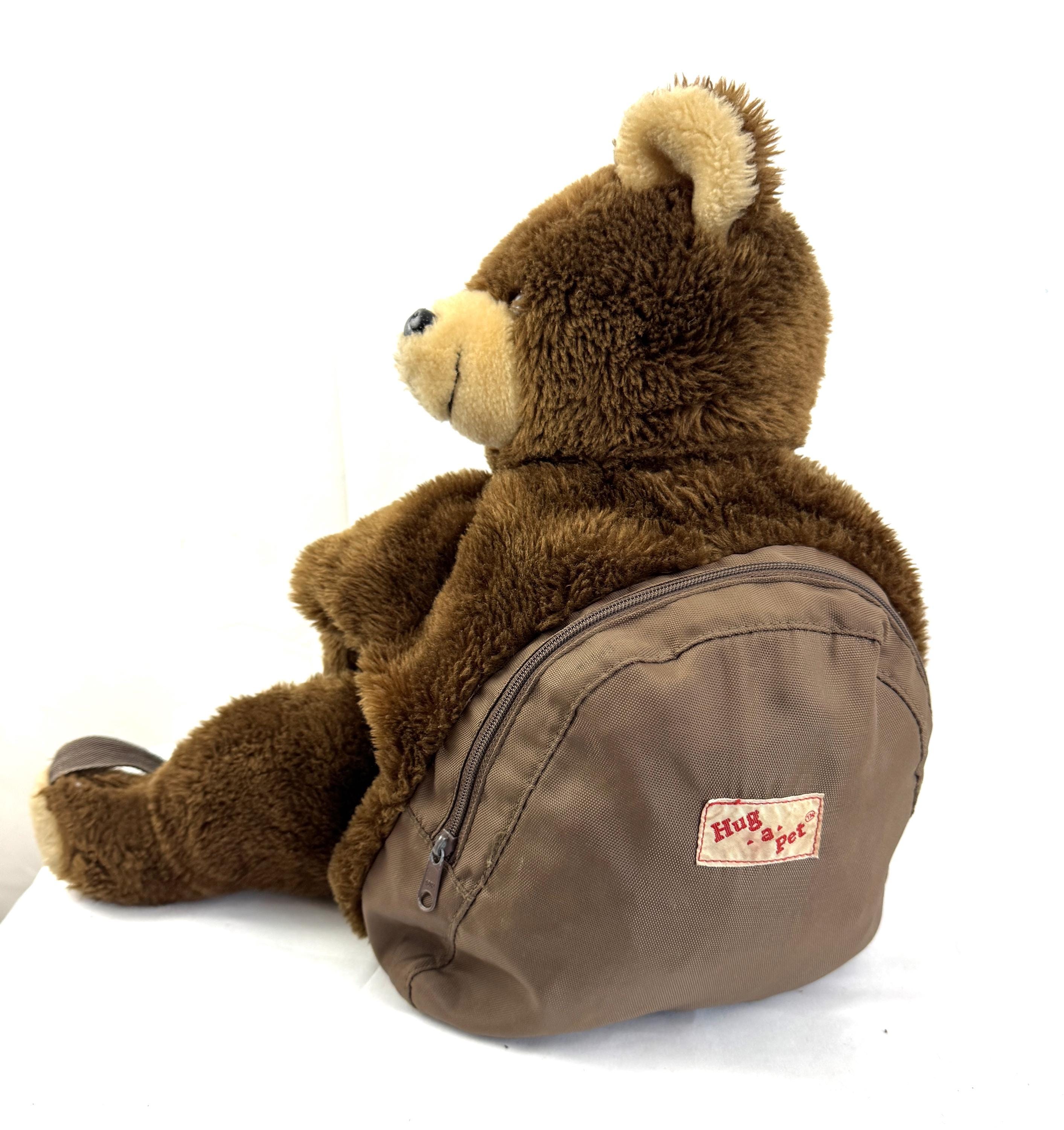 ヴィンテージテディベアバックパック - ハグ・ア・ペット - Etsy 日本