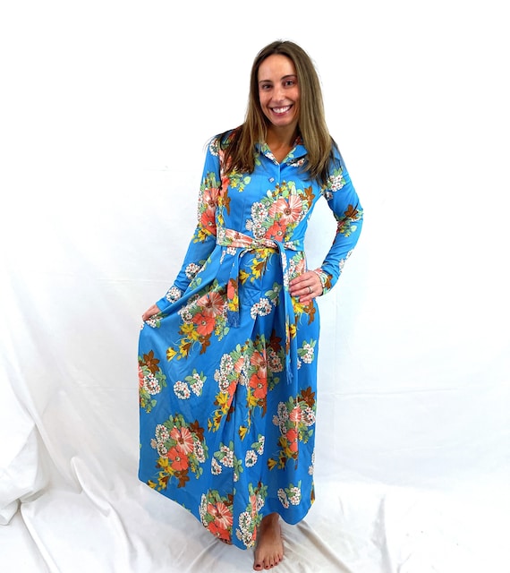 Leslie fay floral maxi dress sales