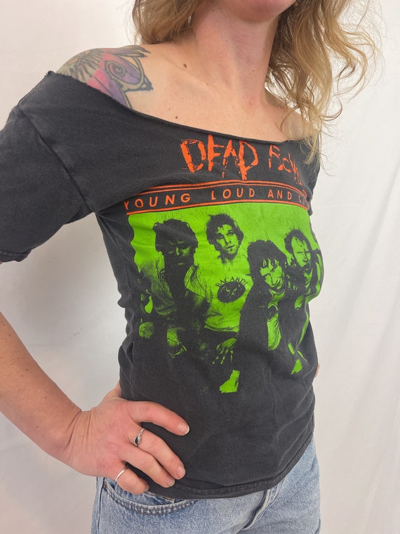 Vintage 1980s 80s Dead Boys PUNK T-Shirt Tee Shir… - image 4