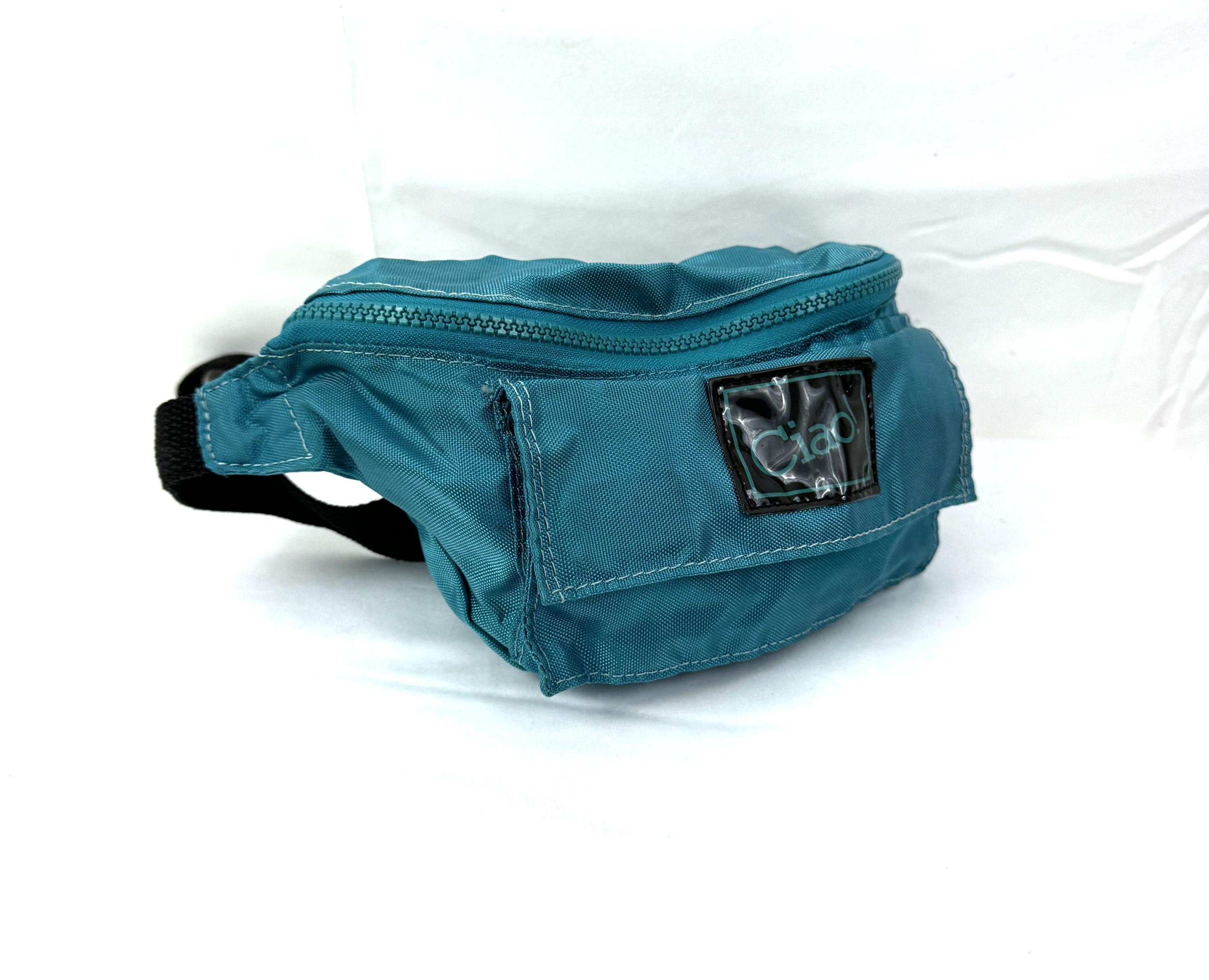 Vintage 80s 1980s Ciao! Teal Fanny Pack - Etsy