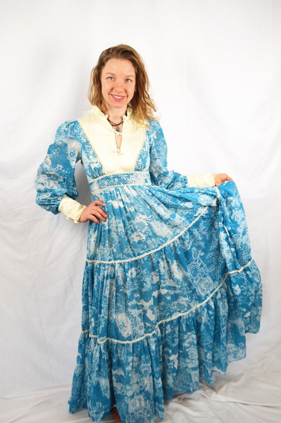RARE Vintage Gunne Sax by Jessica McClintock Peasa