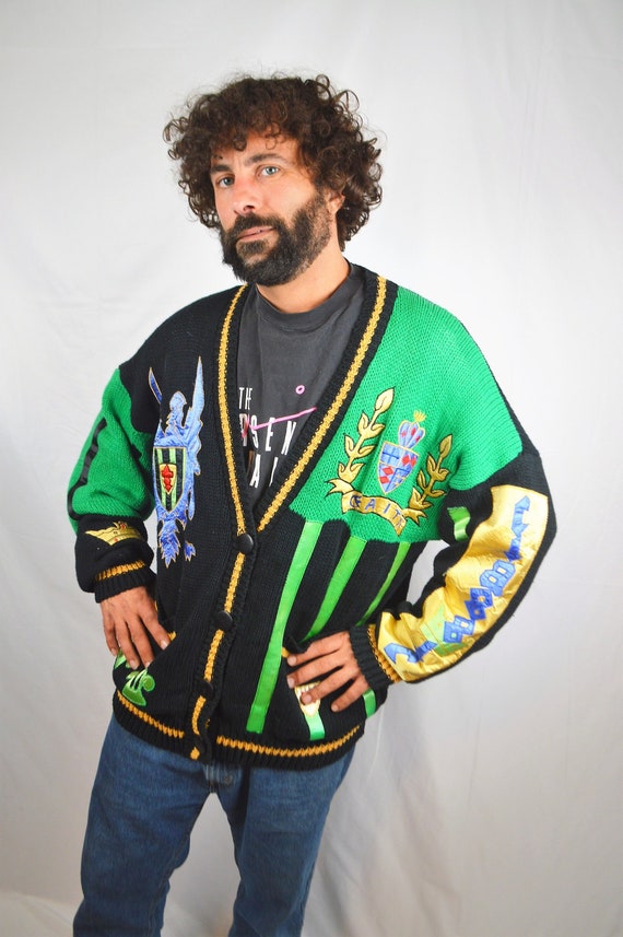 Vintage 1980s 1990s 90s Oversized Statement Rami