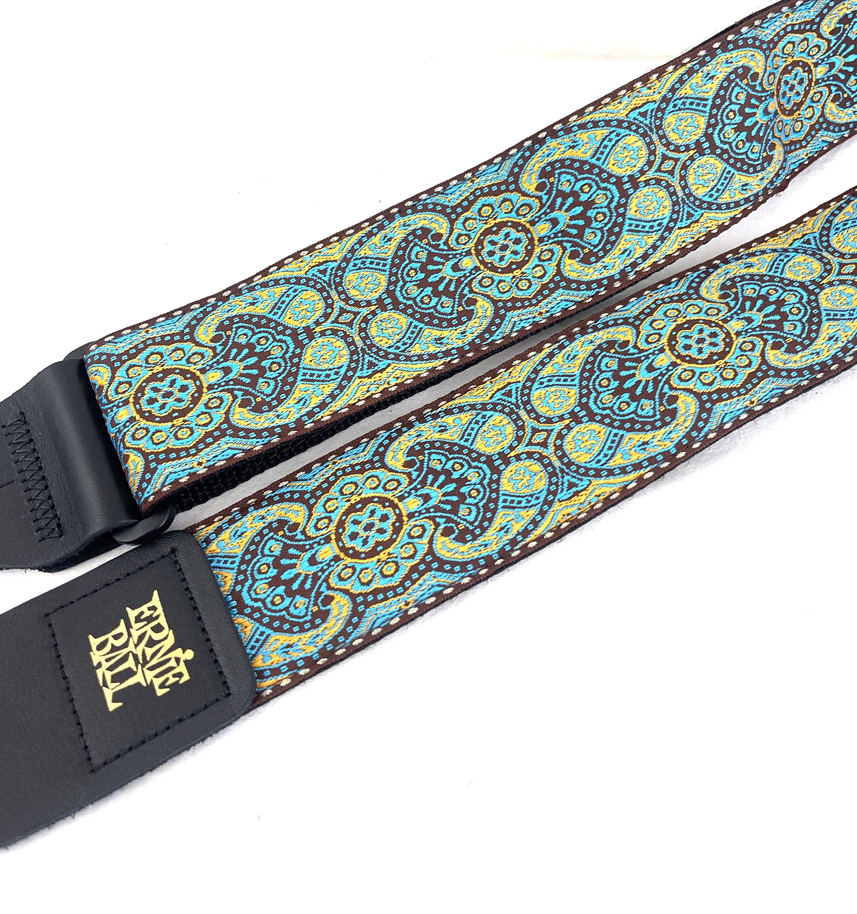 Tra Colla Per Chitarra Ernie Ball - Tweed Vintage Con Finiture In Pelle, Regolabile - Foto 7