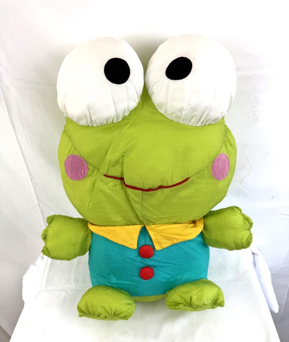 Vintage Giant Keroppi Plush Stuffed Animal Toy - Sanrio - Etsy